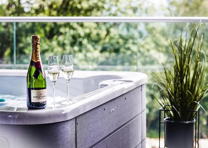 Rajski 203 Z Widokiem Na Gory I Prywatnym Jacuzzi Na Balkonie Szklarska Poreba